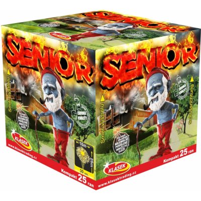 Kompaktní ohňostroj SENIOR 25 ran