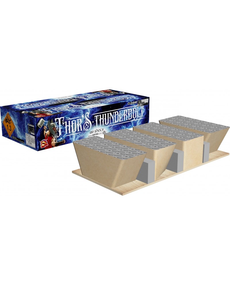 Zahradní ohňostroj Thors Thunderbolt 189 ran