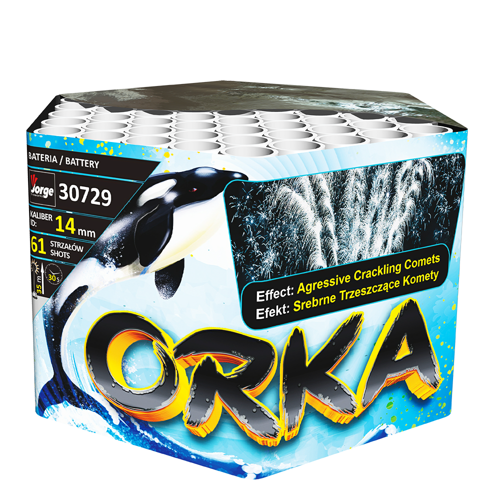 Kompaktní ohňostroj Thor 61 ran