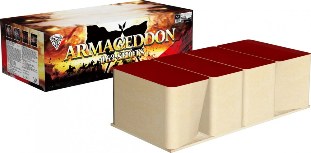 Kompaktní ohňostroj ARMAGEDDON 144 ran
