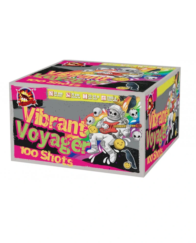 Zahradní ohňostroj Vibrant Voyager 100 ran
