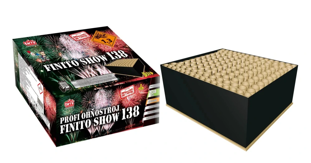 Zahradní OHŇOSTROJ FINITO SHOW 138 ran
