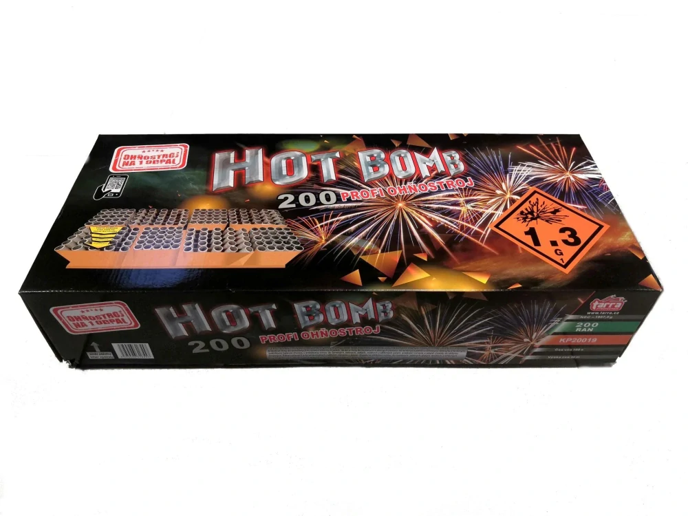 Zahradní OHŇOSTROJ HOT BOMB 200 ran