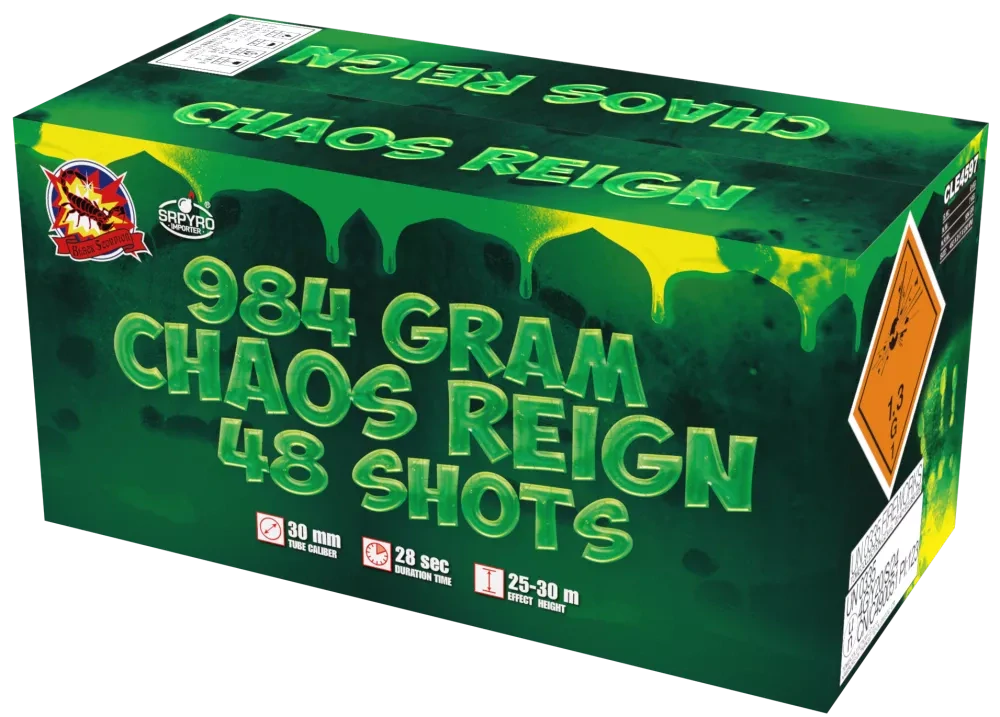 Zahradní ohňostroj Chaos reign 48 ran