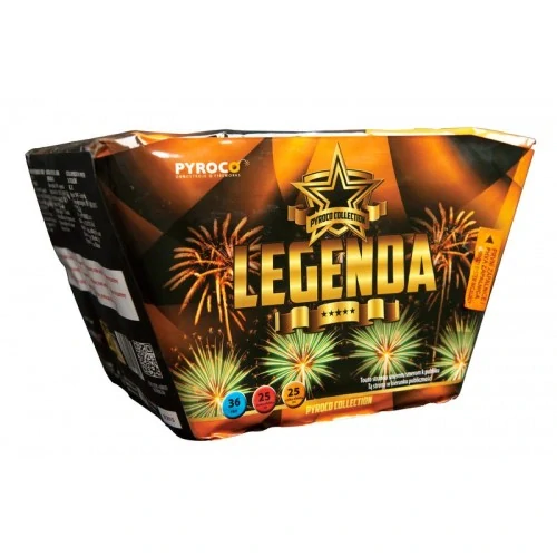 Kompaktní ohňostroj LEGENDA 36 ran