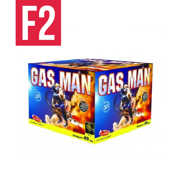 Kompaktní ohňostroj Gas-Man 49 ran