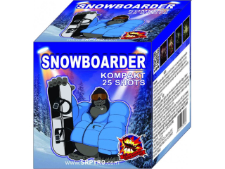 Kompaktní ohňostroj SNOWBOARDER 25 ran