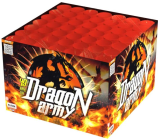 Kompaktní ohňostroj DRAGON ARMY 49 ran