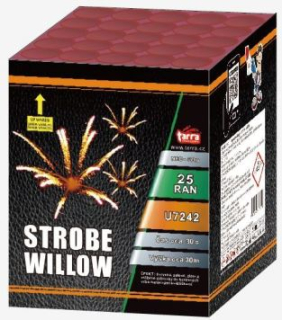 Kompaktní ohňostroj (baterie) STROBE WILLOW 25 ran