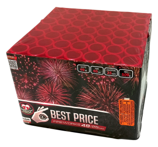 Kompaktní ohňostroj BEST PRICE 49 ran