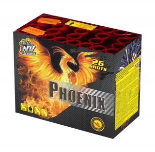 Kompaktní ohňostroj PHOENIX 26 ran