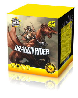 Kompaktní ohňostroj DRAGON RIDER 25 ran