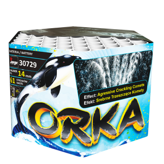 Kompaktní ohňostroj Thor 61 ran