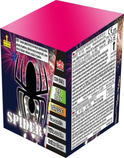 Kompaktní ohňostroj SPIDER 25 ran