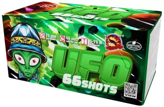 Zahradní ohňostroj UFO 66 ran