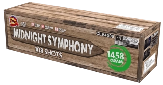 Zahradní ohňostroj Midnight symphony 108 ran